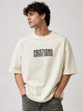 CRISTIANO PHANTOM LINES OVERSIZED TEE – 200 GSM